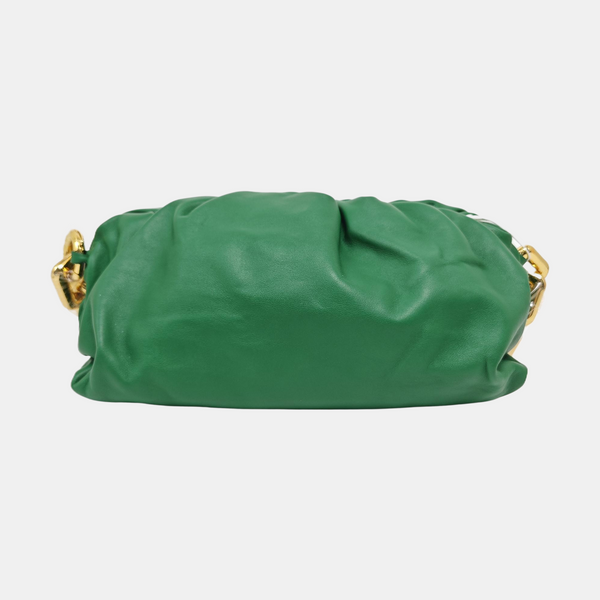 The Pouch Mini Calfskin Green
