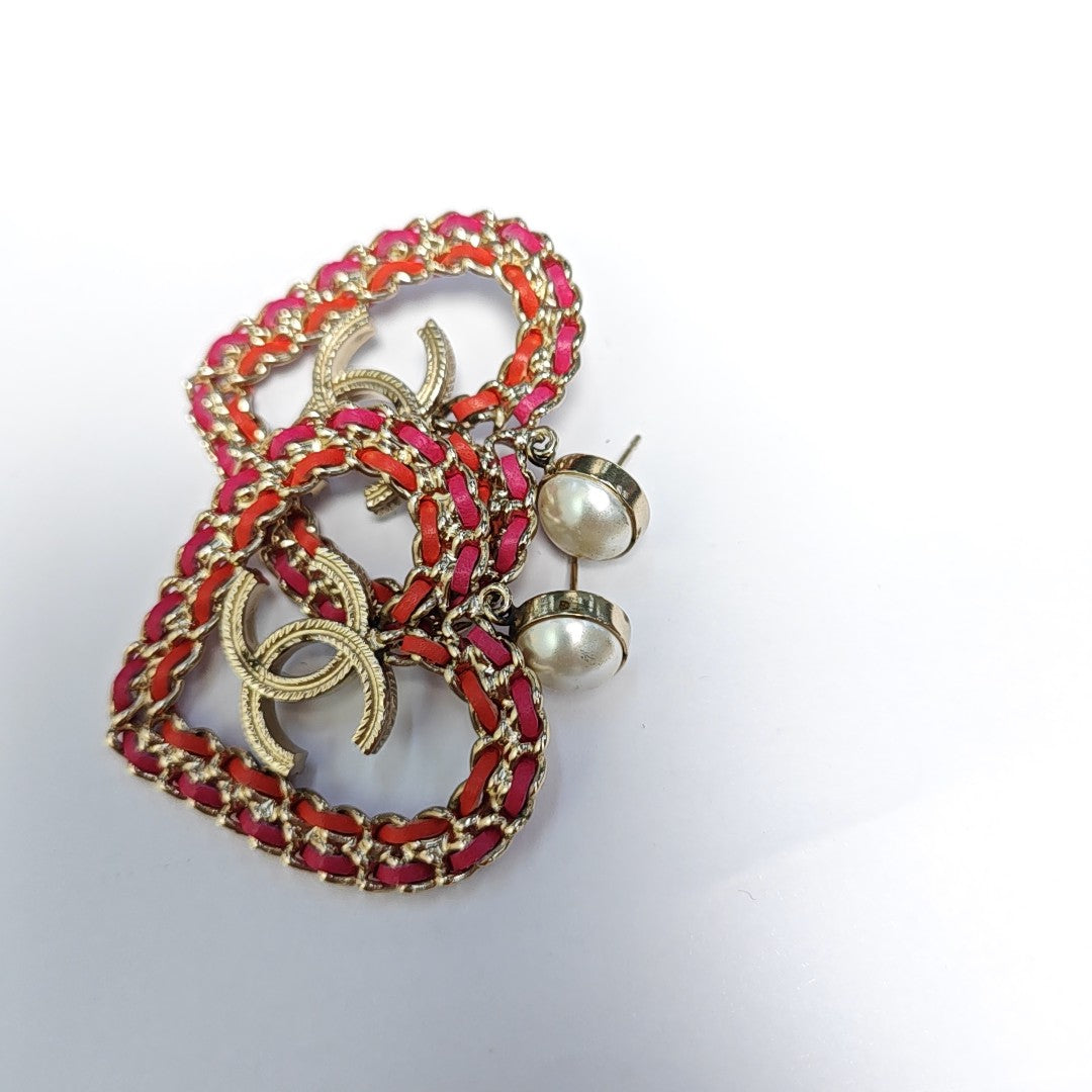 Metal Gold Stud Earrings
