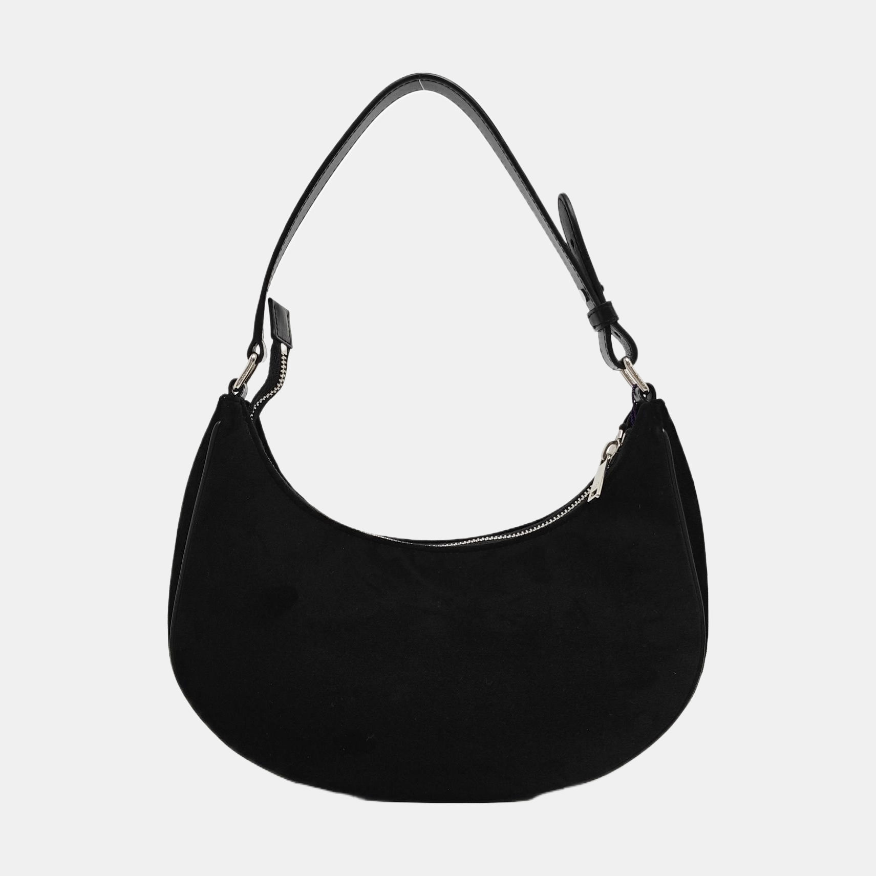 Authenticated pre-owned  AVA Velvet Black - Top Handle Bag at Looply