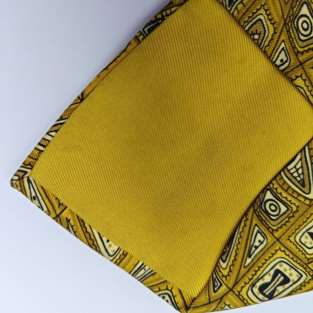 Mulberry Silk Tie Yellow