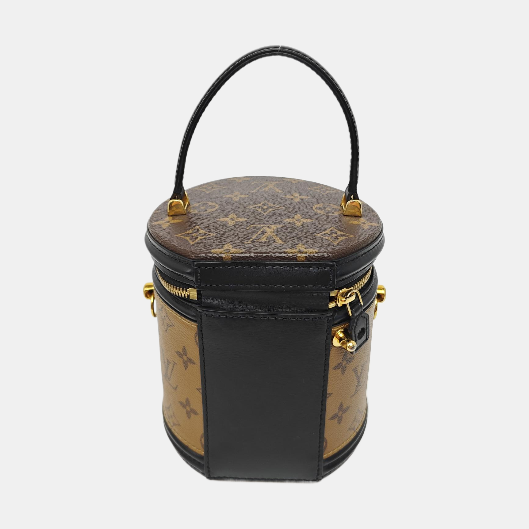 CANNES PM Monogram Coated Canvas Brown