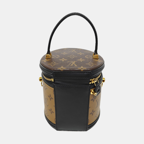 CANNES PM Monogram Coated Canvas Brown
