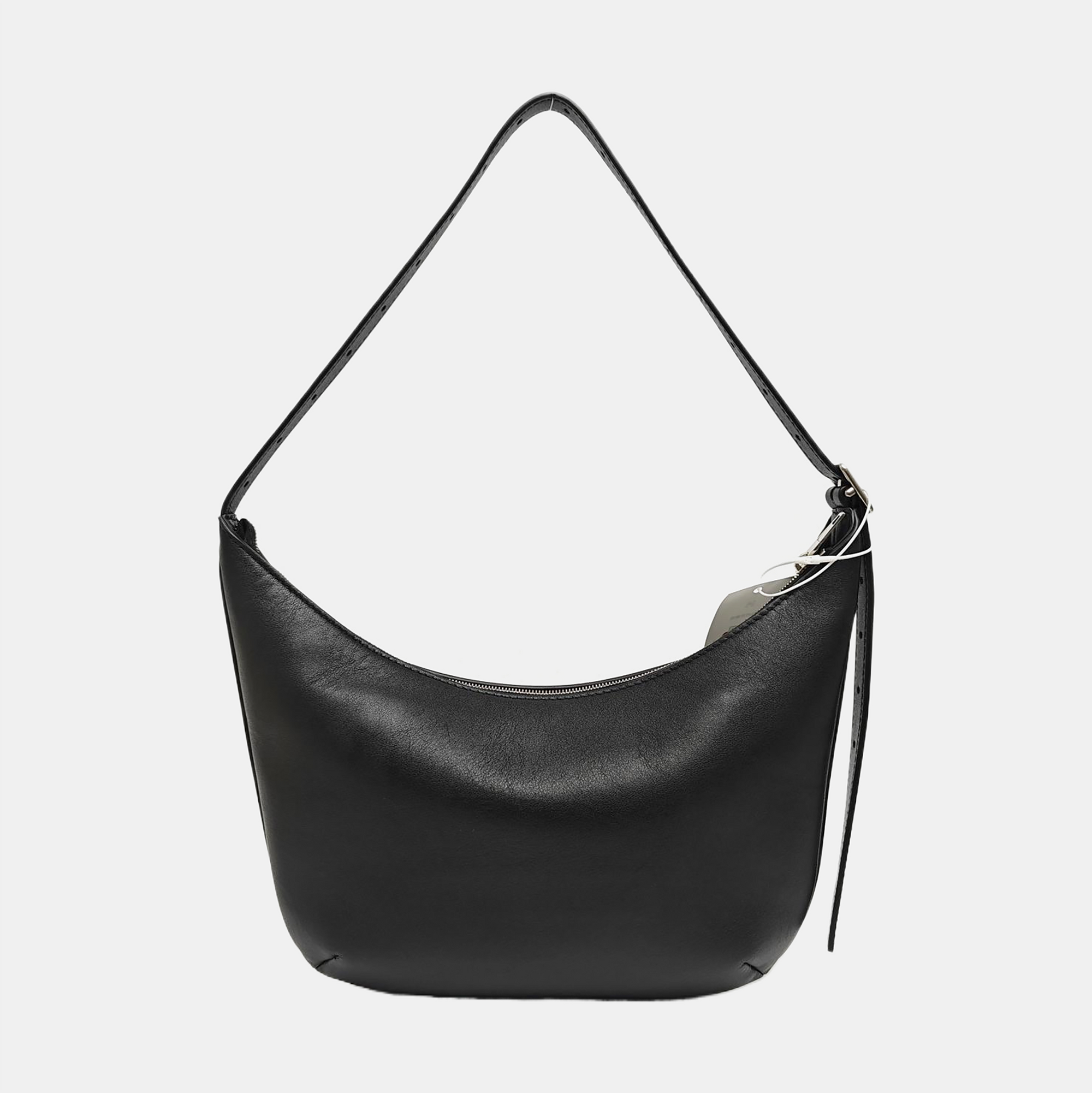Calfskin Top Handle Bag Black