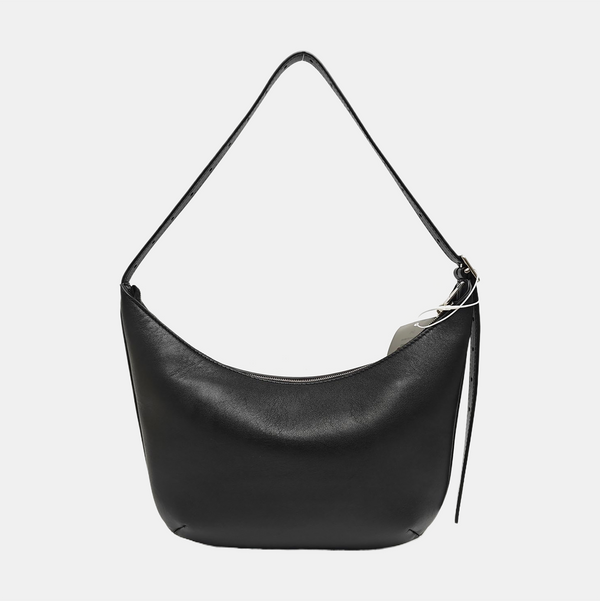Calfskin Top Handle Bag Black