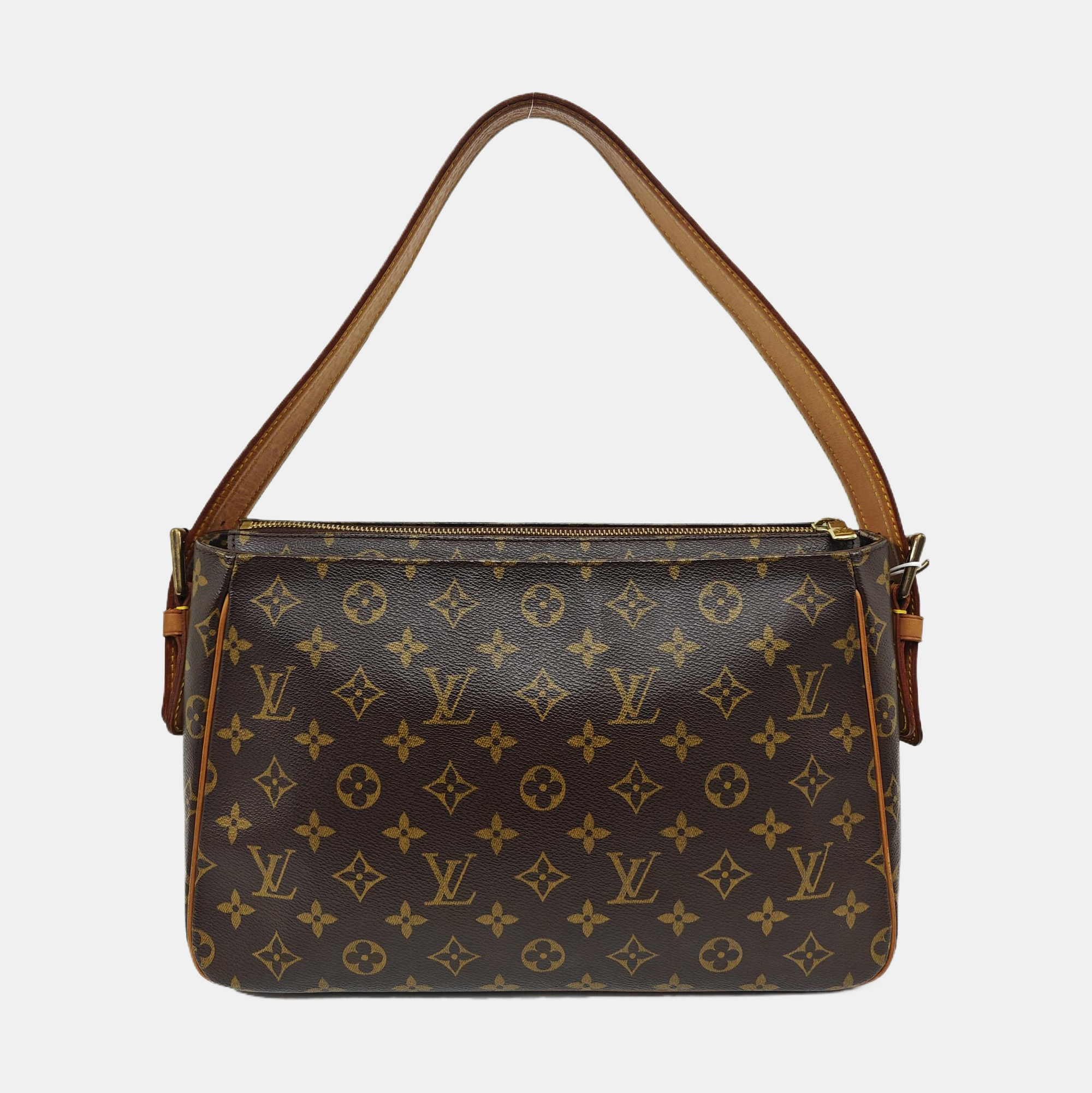VIVA CITE Monogram Coated Canvas Brown