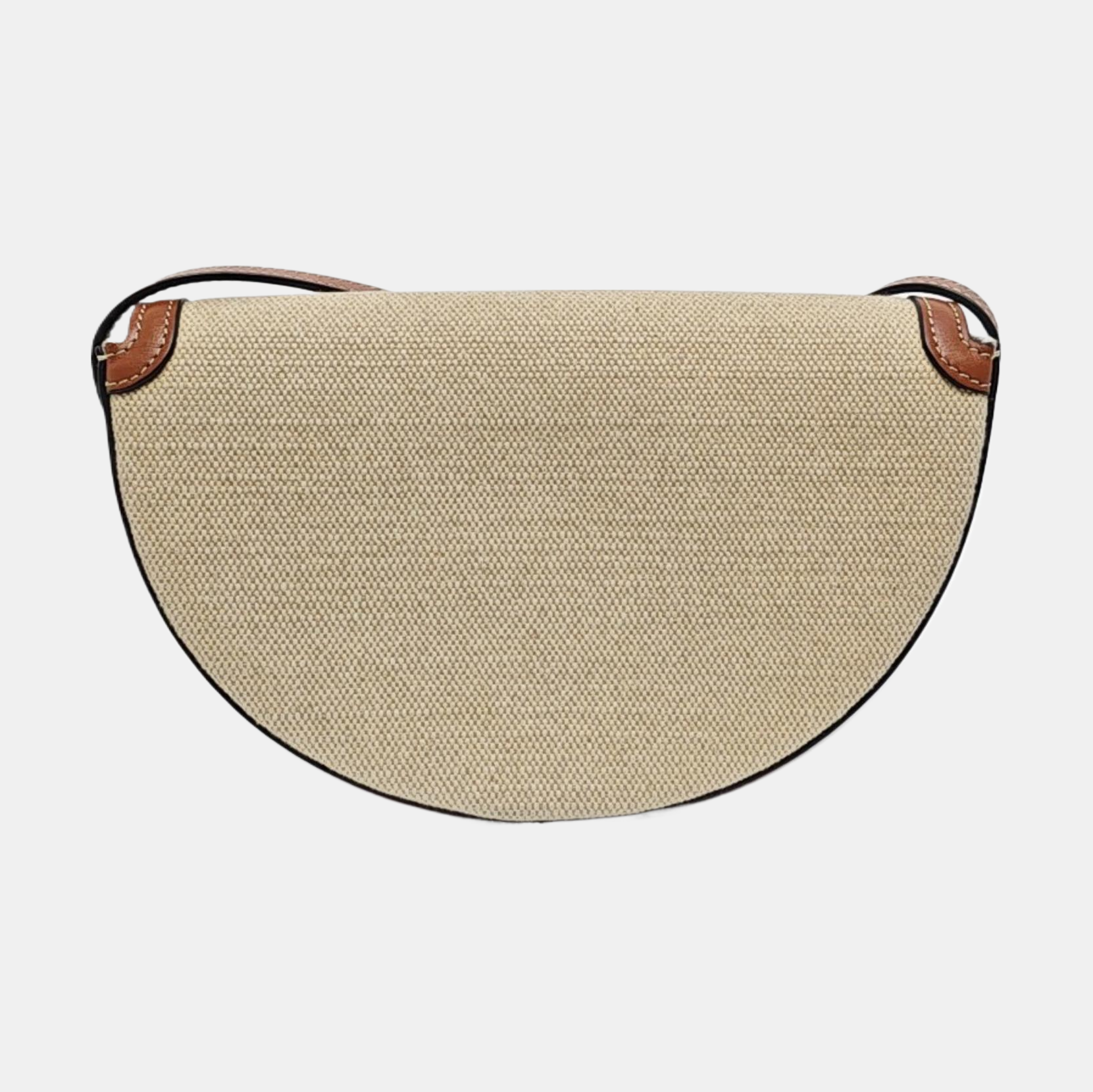 Authenticated pre-owned  TRIOMPHE Fabric Beige - Shoulder Bag at Looply