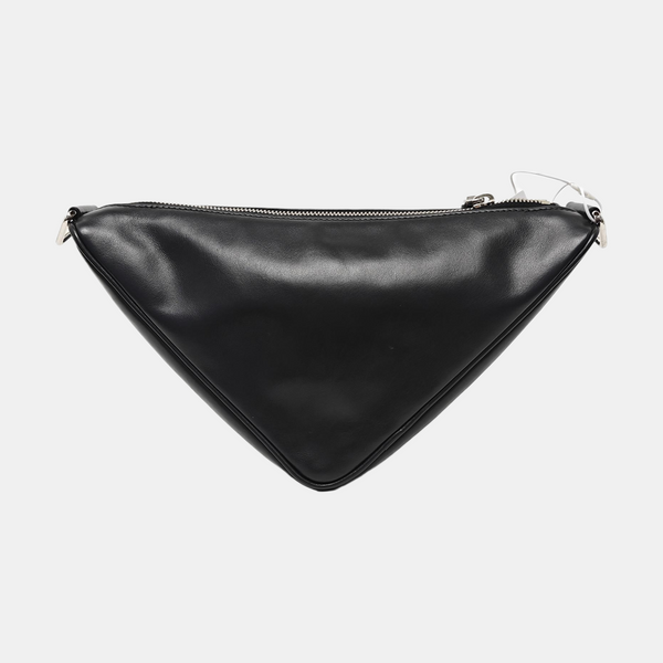 Calfskin Shoulder Bag Black