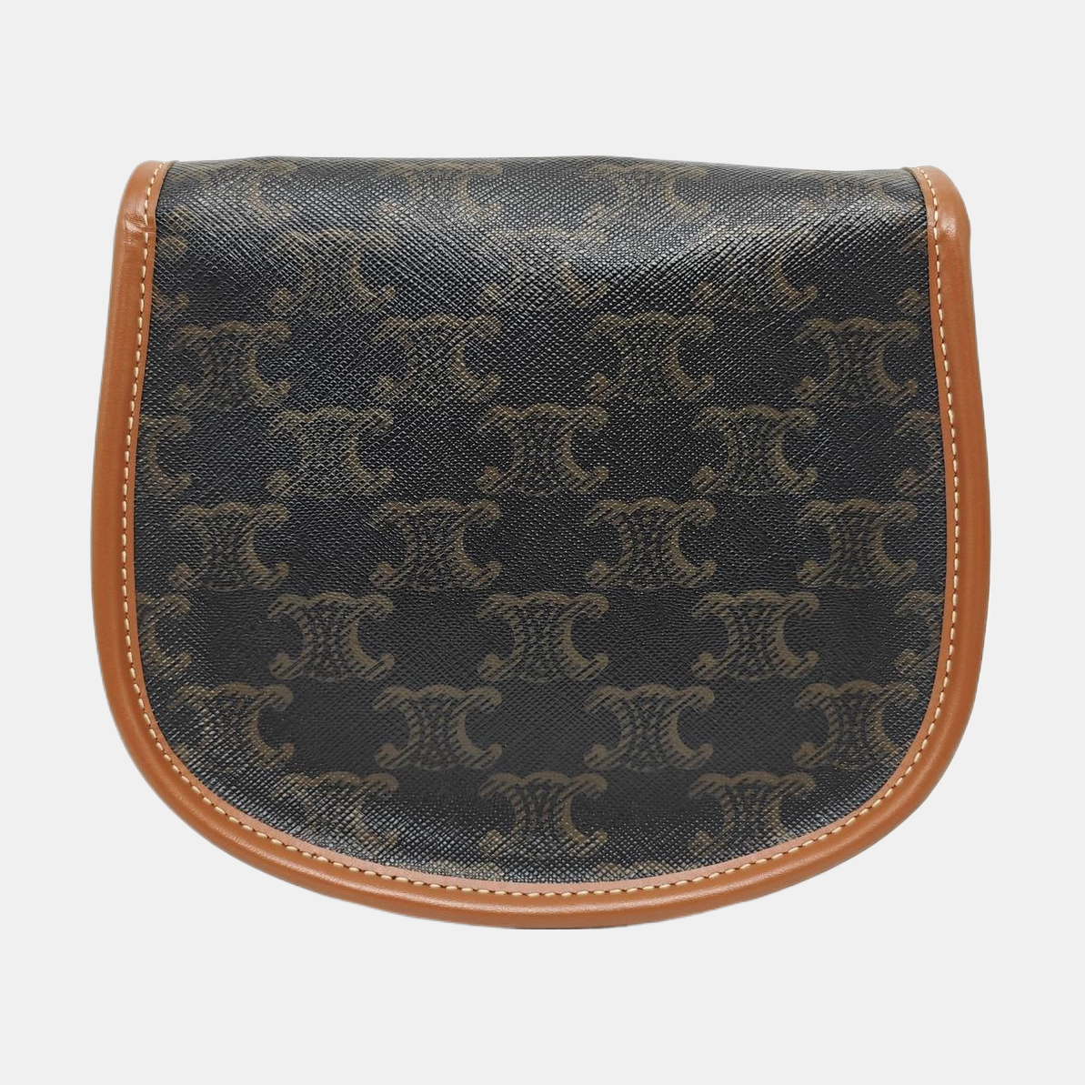 BESACE Mini Coated Canvas Brown