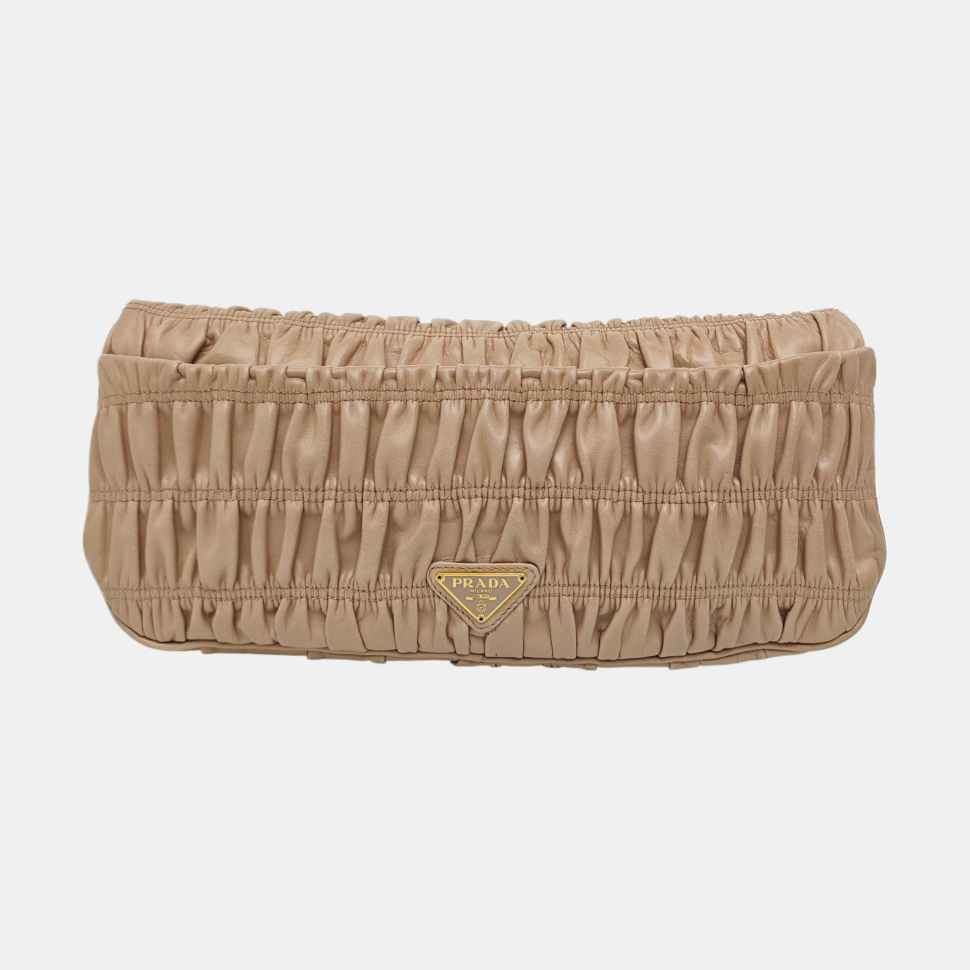 Quilted Lambskin Clutch Pink