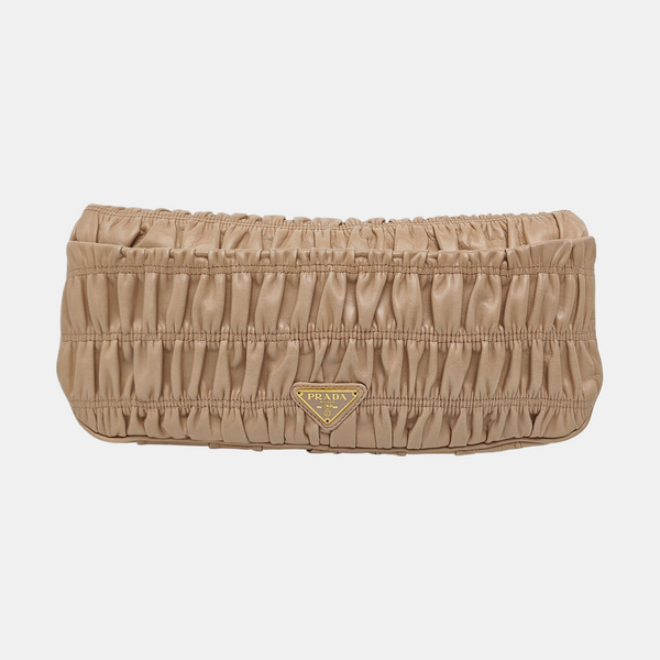 Quilted Lambskin Clutch Pink
