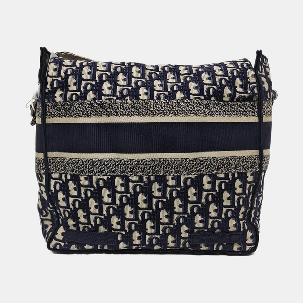 Diorcamp Large Oblique Canvas Blue