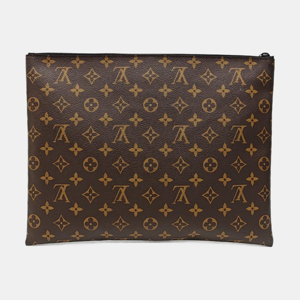 A4 Monogram Coated Canvas Brown