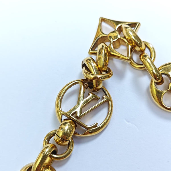 CRAZY IN LOCK Metal Gold Bracelet
