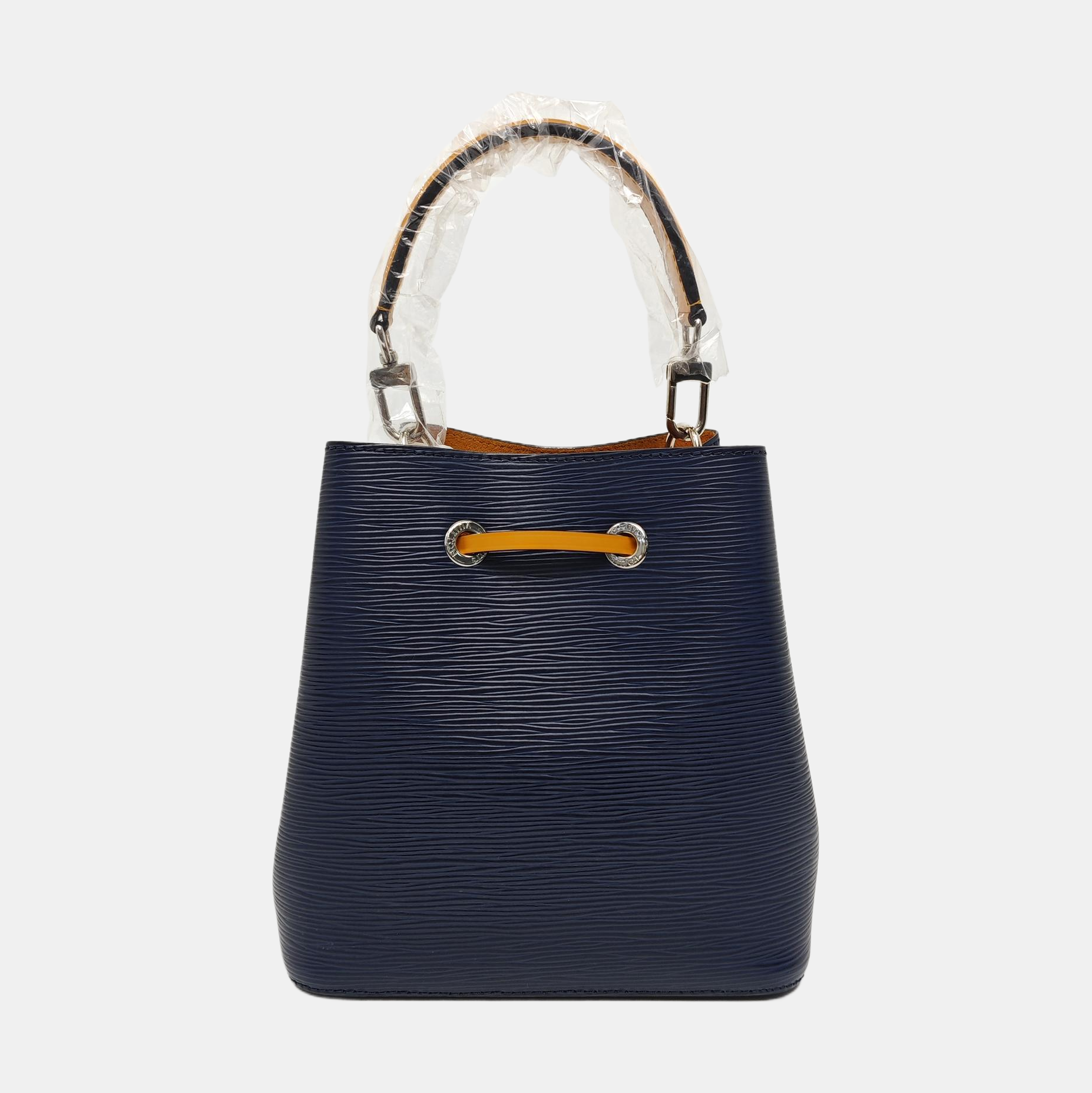 Authenticated pre-owned  NÉONOÉ BB Epi Blue - Bucket Bag at Looply