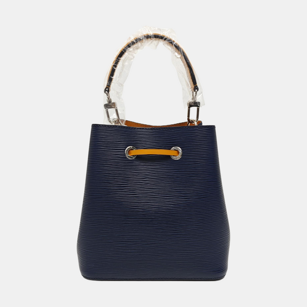 Authenticated pre-owned  NÉONOÉ BB Epi Blue - Bucket Bag at Looply