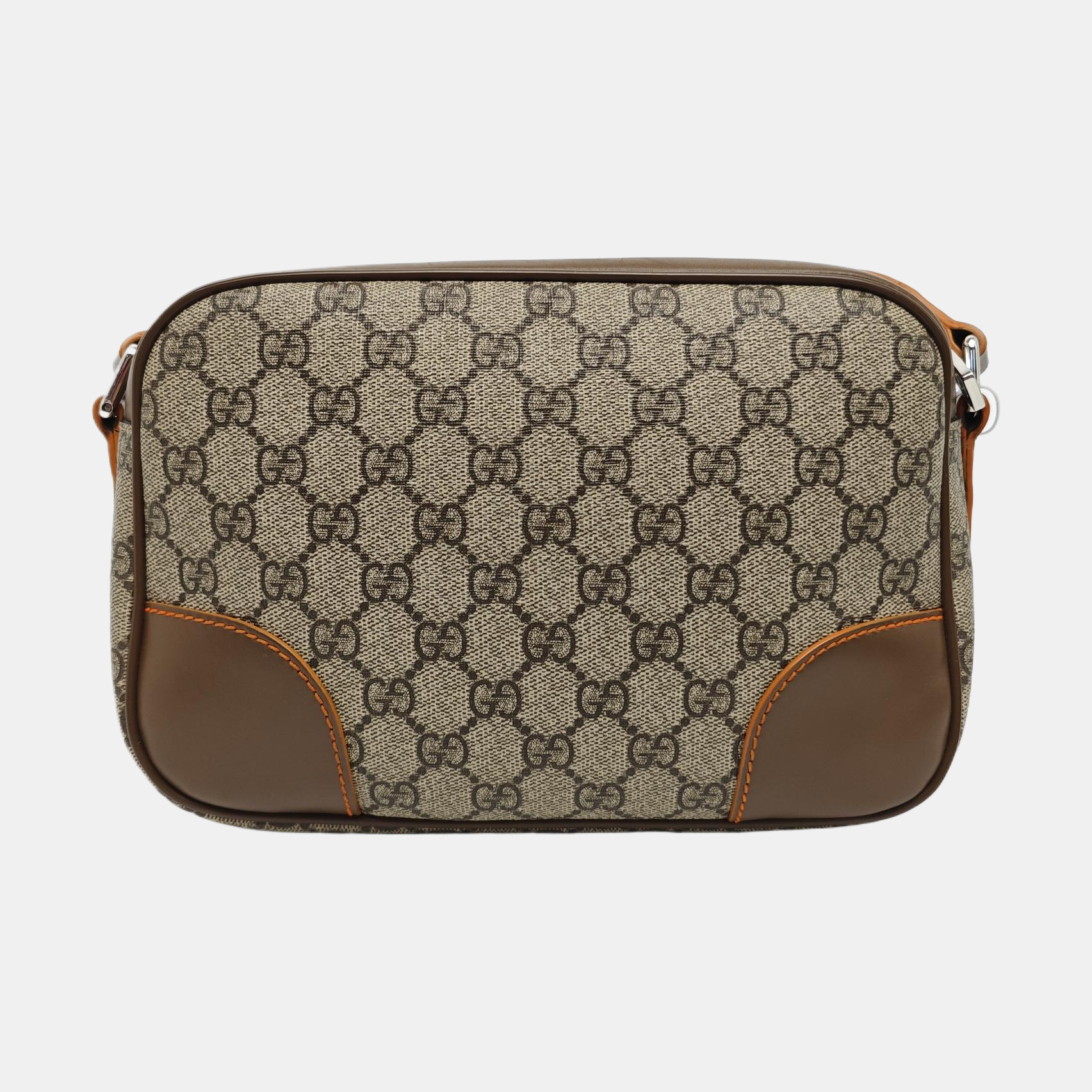 Ophidia Small Monogram Coated Canvas Beige