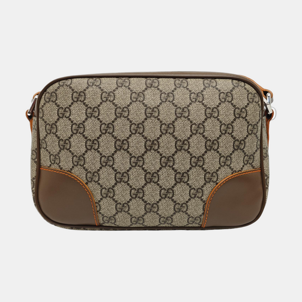 Ophidia Small Monogram Coated Canvas Beige