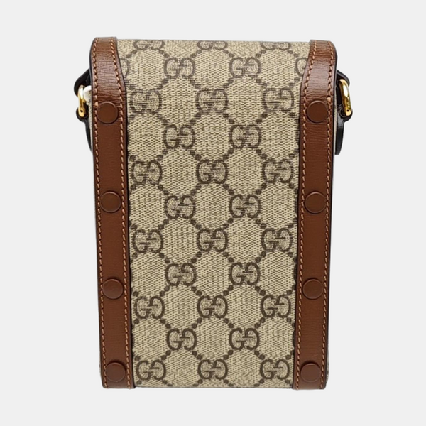 Horsebit 1955 Mini Coated Canvas Beige
