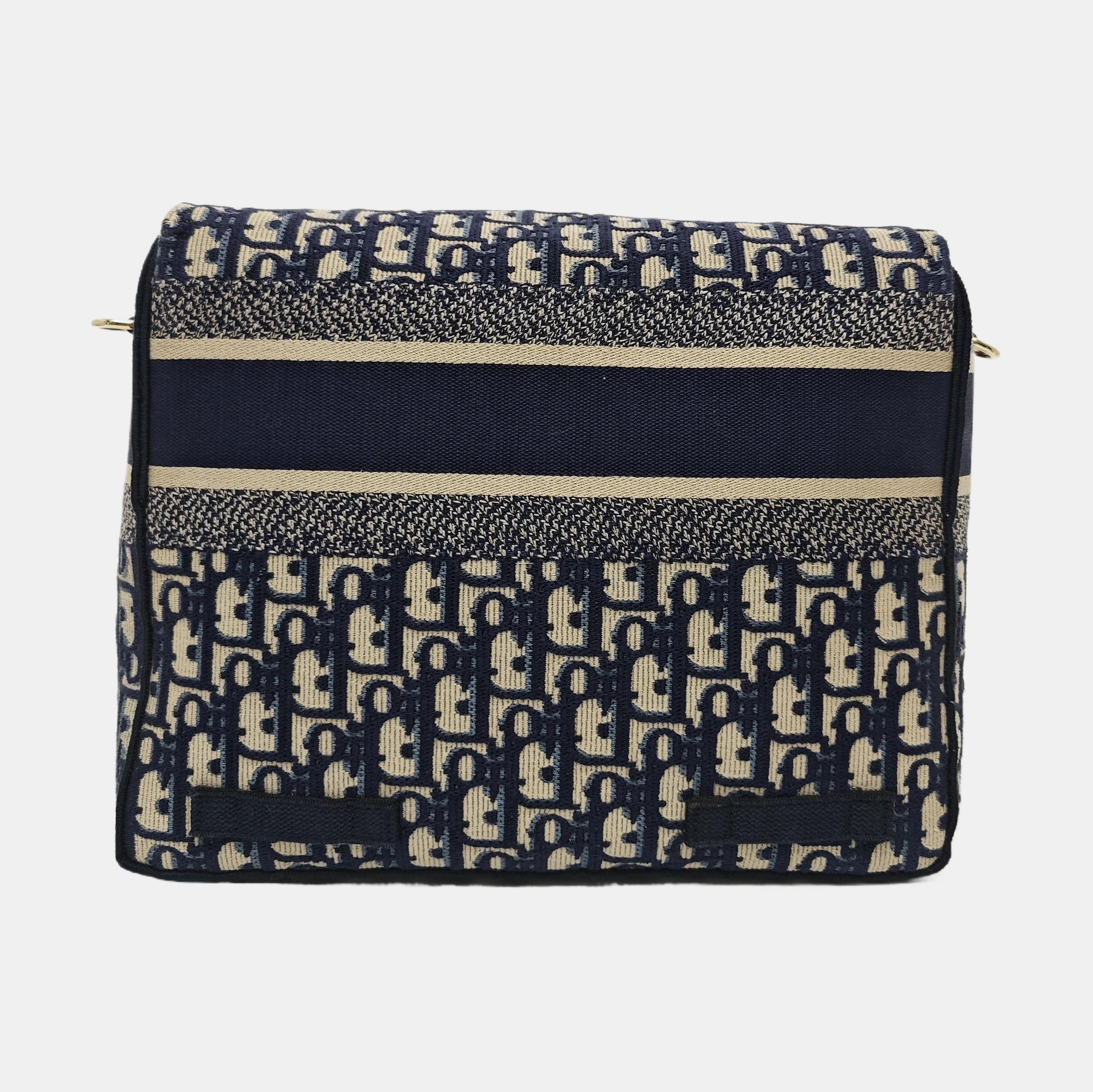 Diorcamp Medium Oblique Canvas Blue