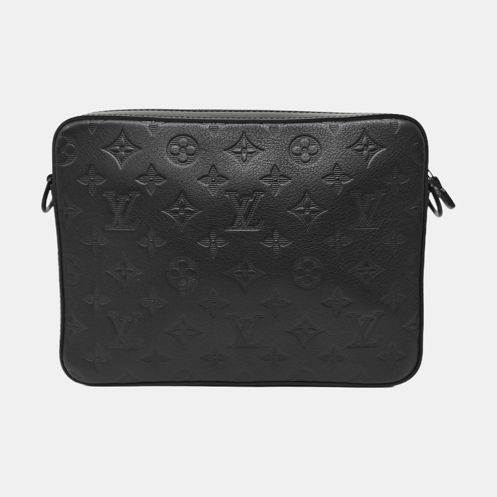 DUO Monogram Calfskin Black