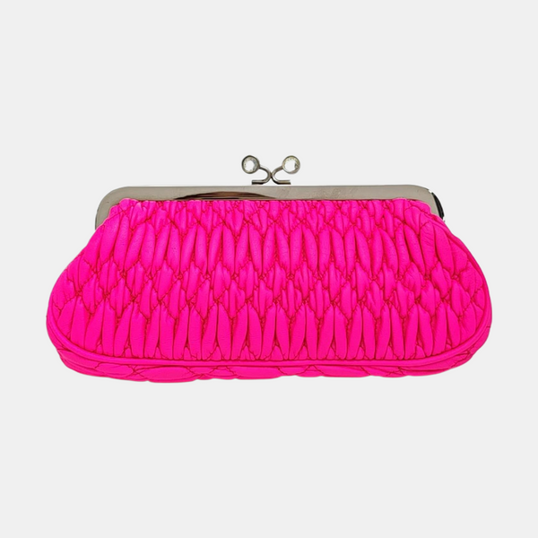 Mini Bag Quilted Lambskin Red