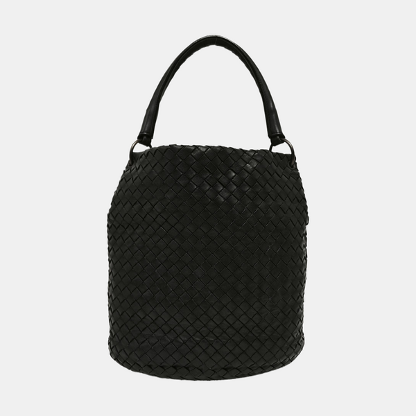 Lambskin Bucket Bag Blue