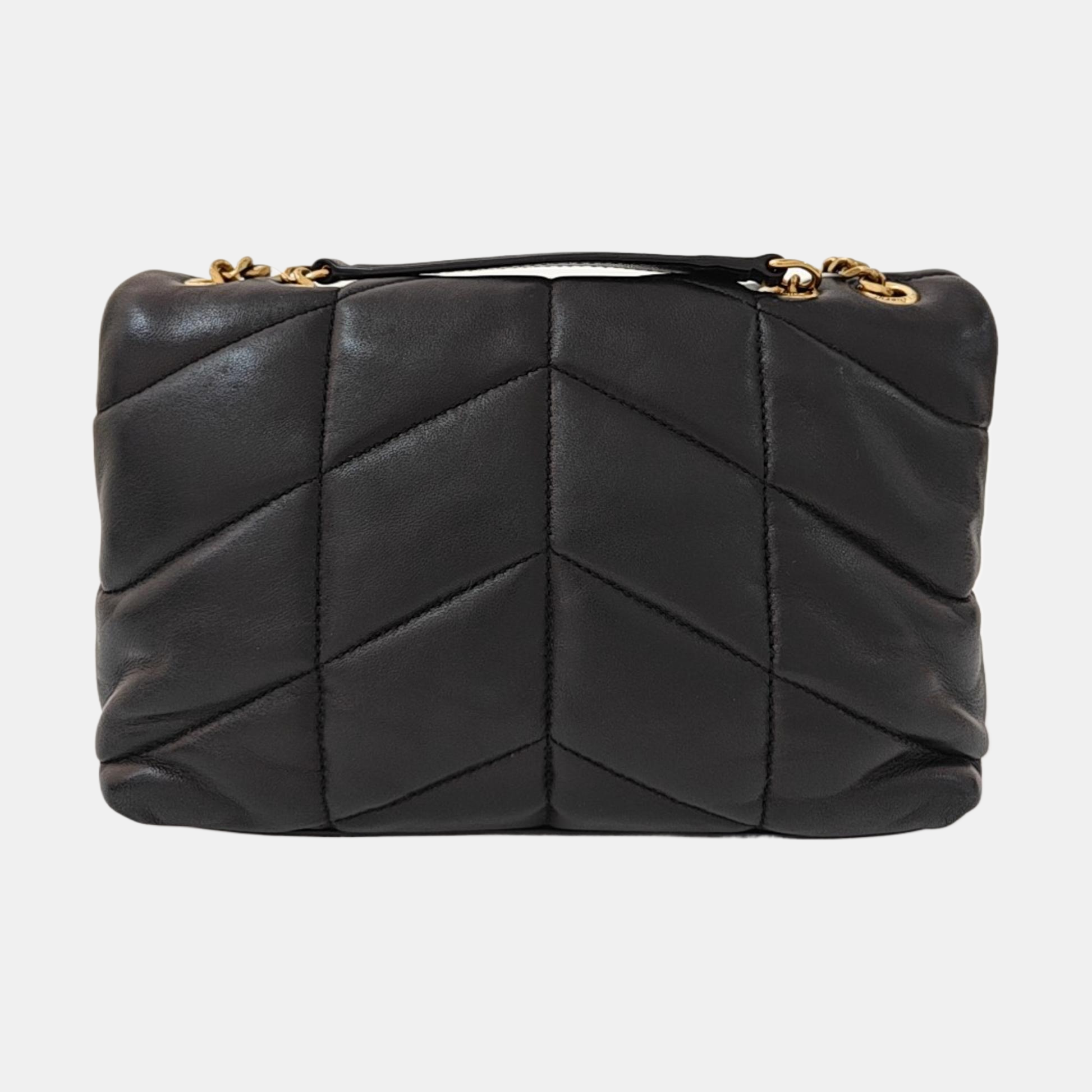 PUFFER Quilted Lambskin Black