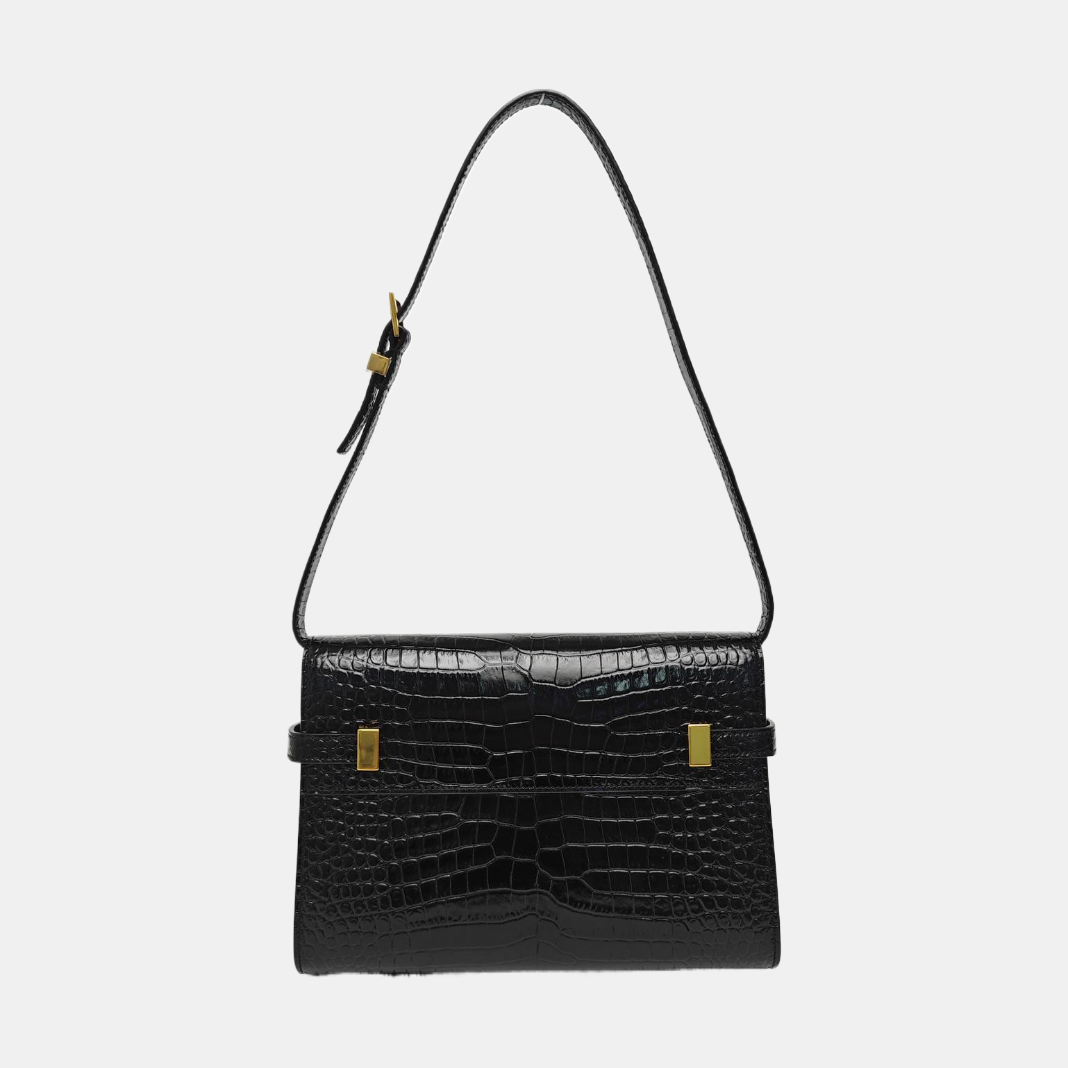 MANHATTAN Small Calfskin Black