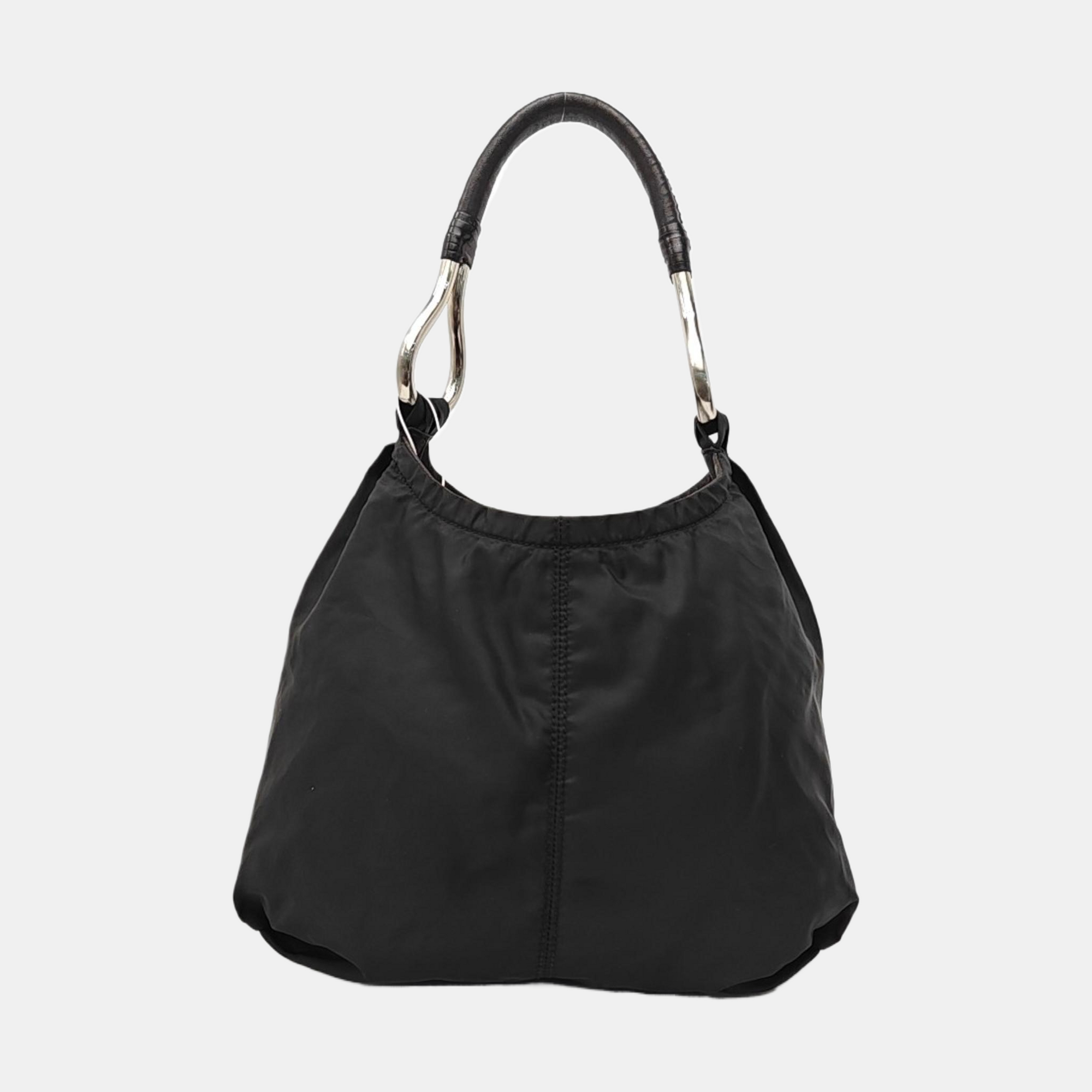 Nylon Tote Bag Black