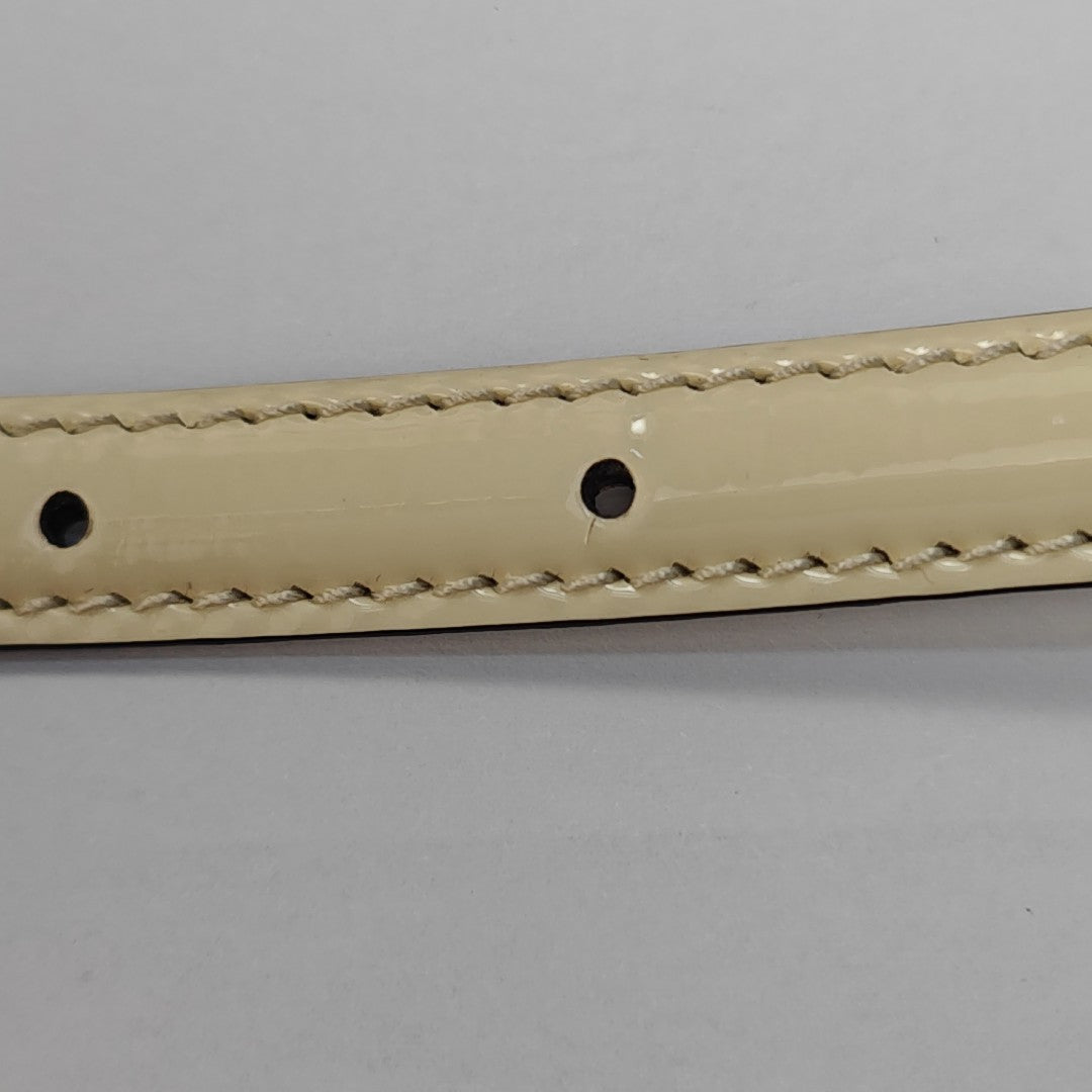 Leather Belt White