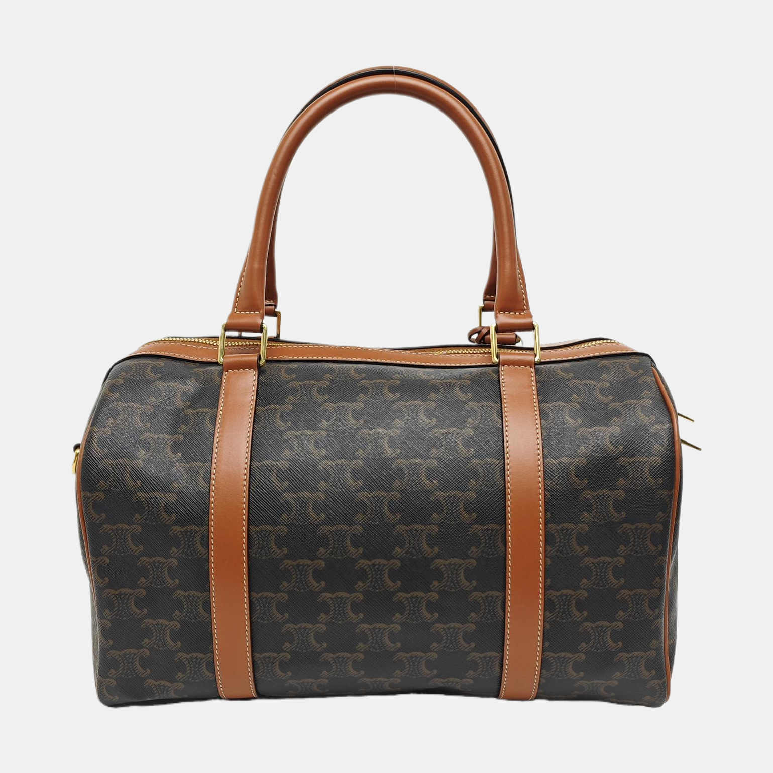 TRIOMPHE CANVAS Medium Coated Canvas Brown