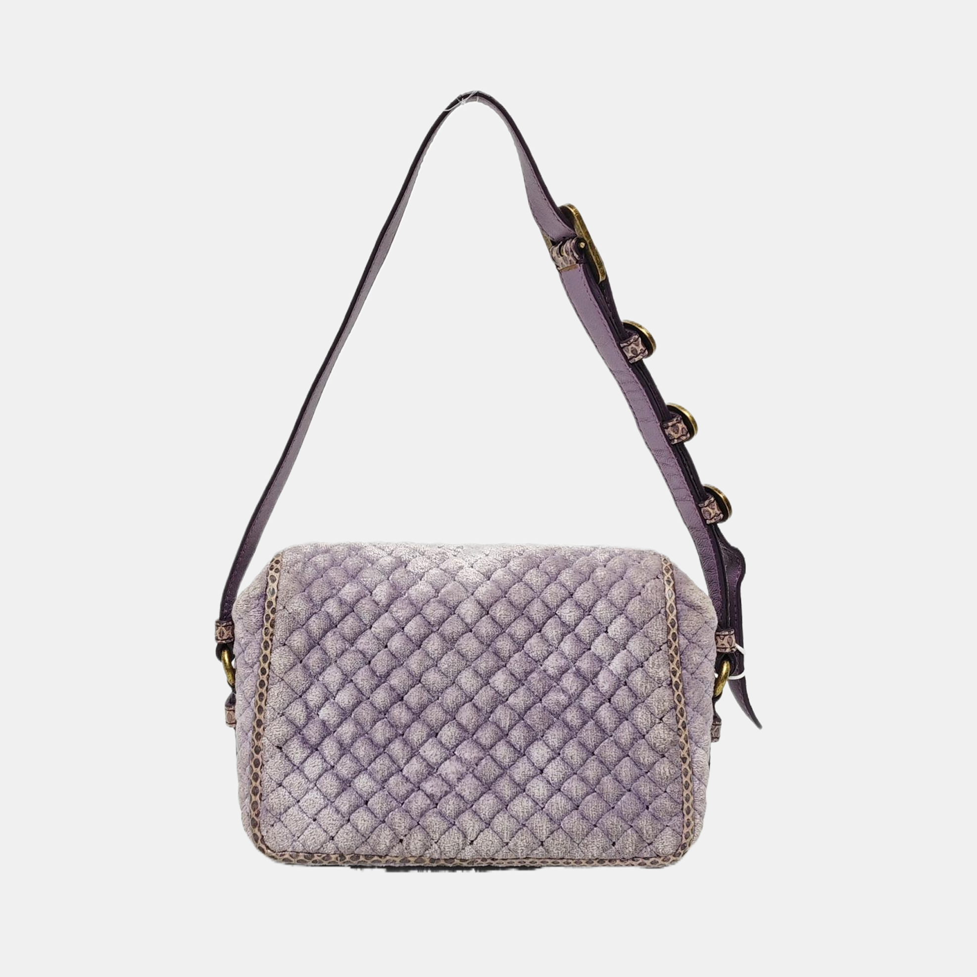 Quilted Velvet Purple