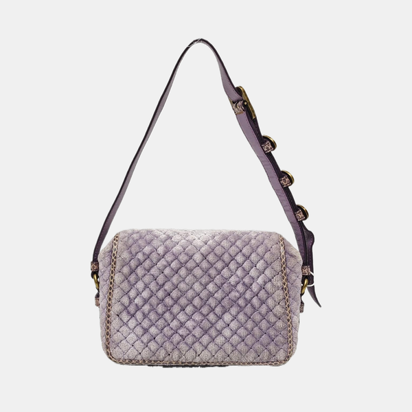 Quilted Velvet Purple