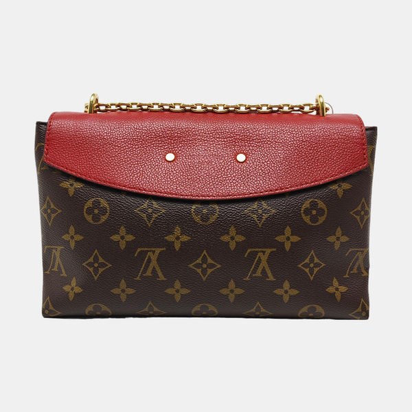 SAINT PLACIDE Monogram Coated Canvas Brown