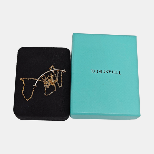 Tiffany T 18k Gold Necklace
