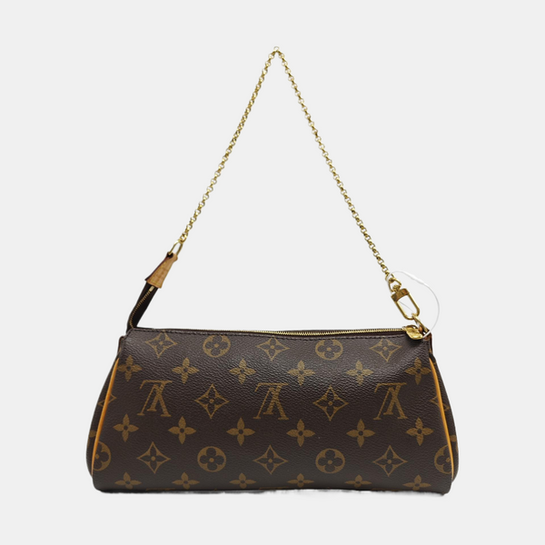 EVA Monogram Coated Canvas Brown