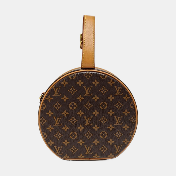 BOITE CHAPEAU PM Monogram Coated Canvas Brown