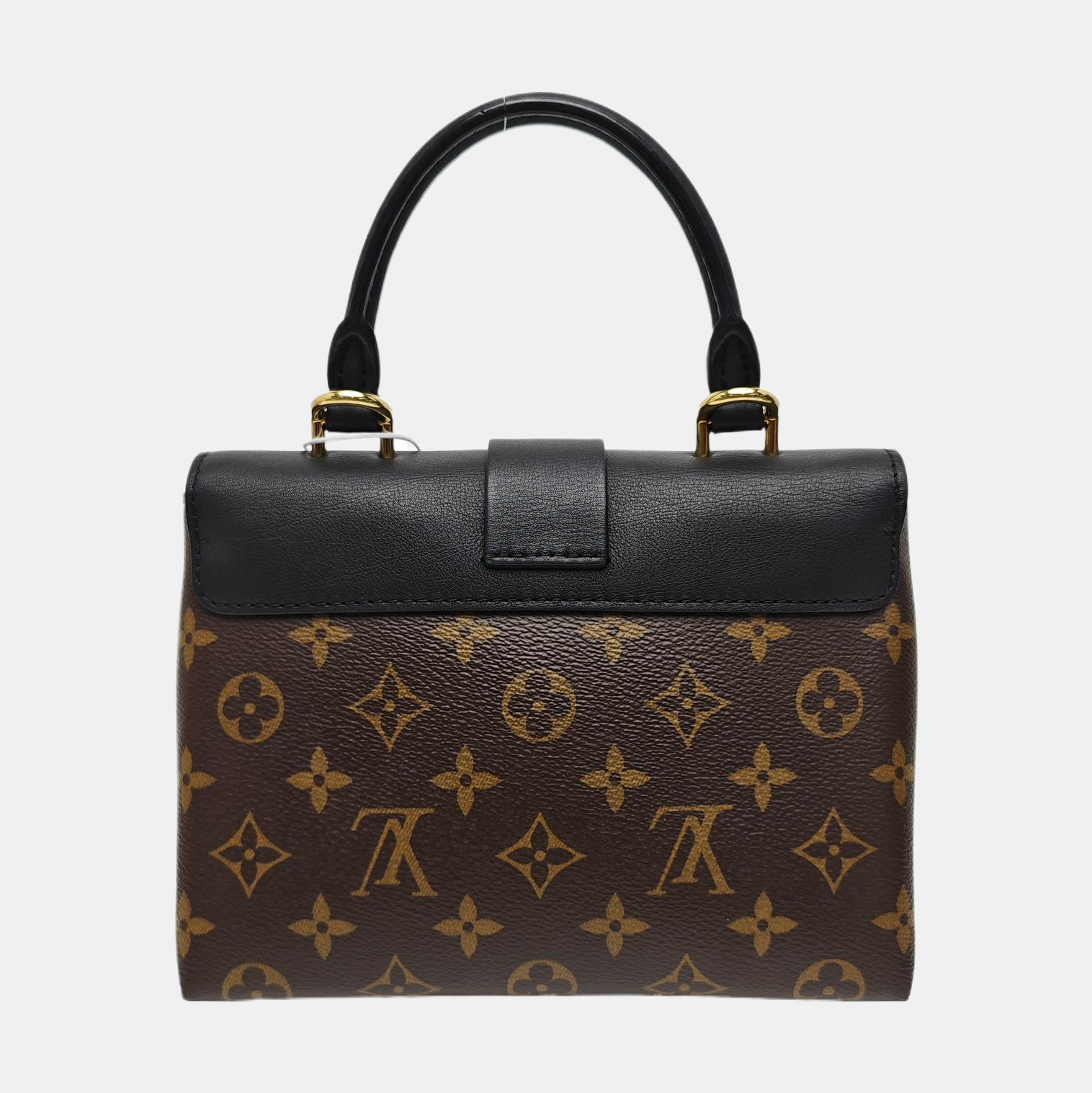 LOCKY BB Monogram Coated Canvas Brown