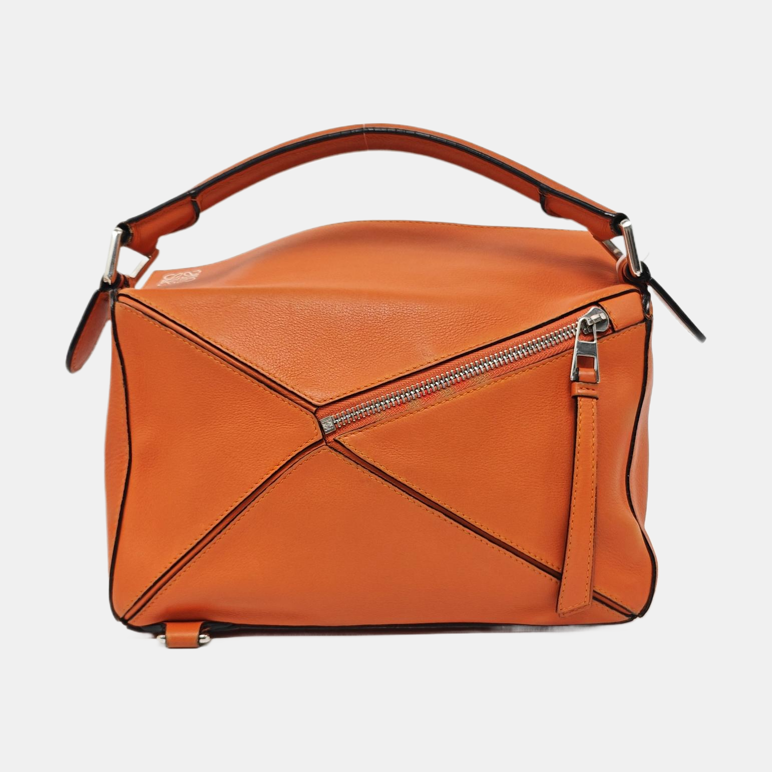 Authenticated pre-owned  Puzzle Calfskin Orange - Shoulder Bag at Looply