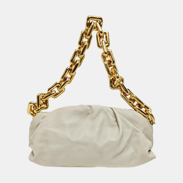 The Pouch Mini Calfskin White