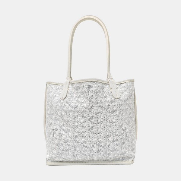 Anjou Mini Coated Canvas White