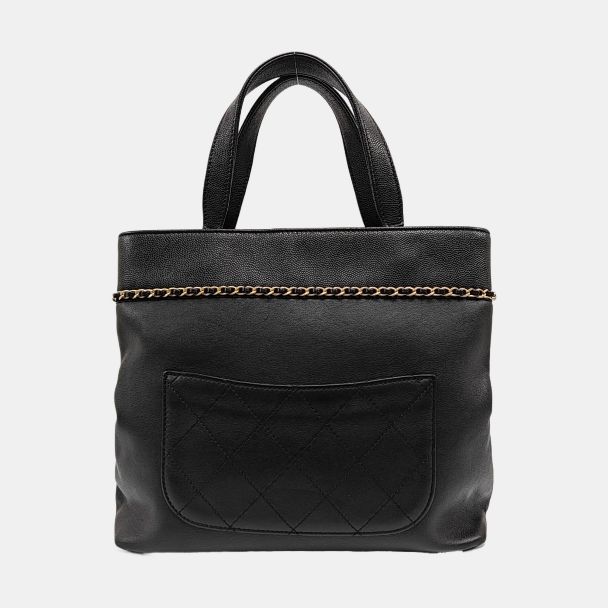 Quilted Calfskin Black