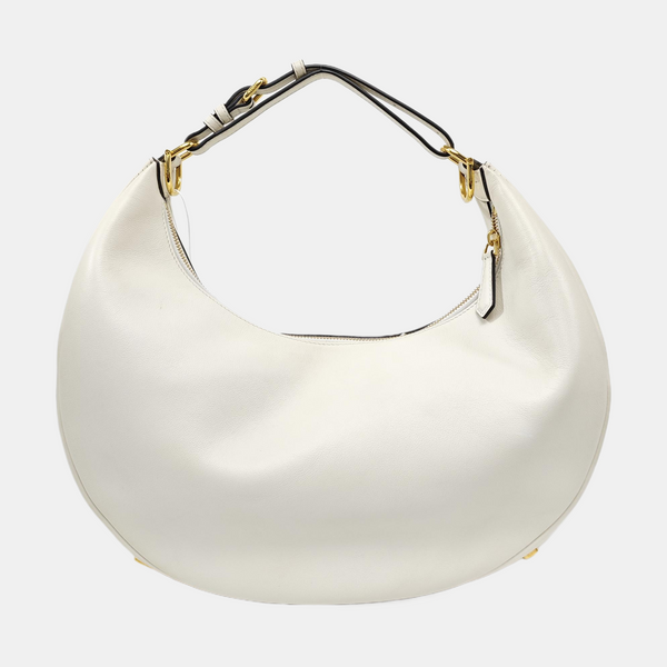 Fendigraphy Small Calfskin White