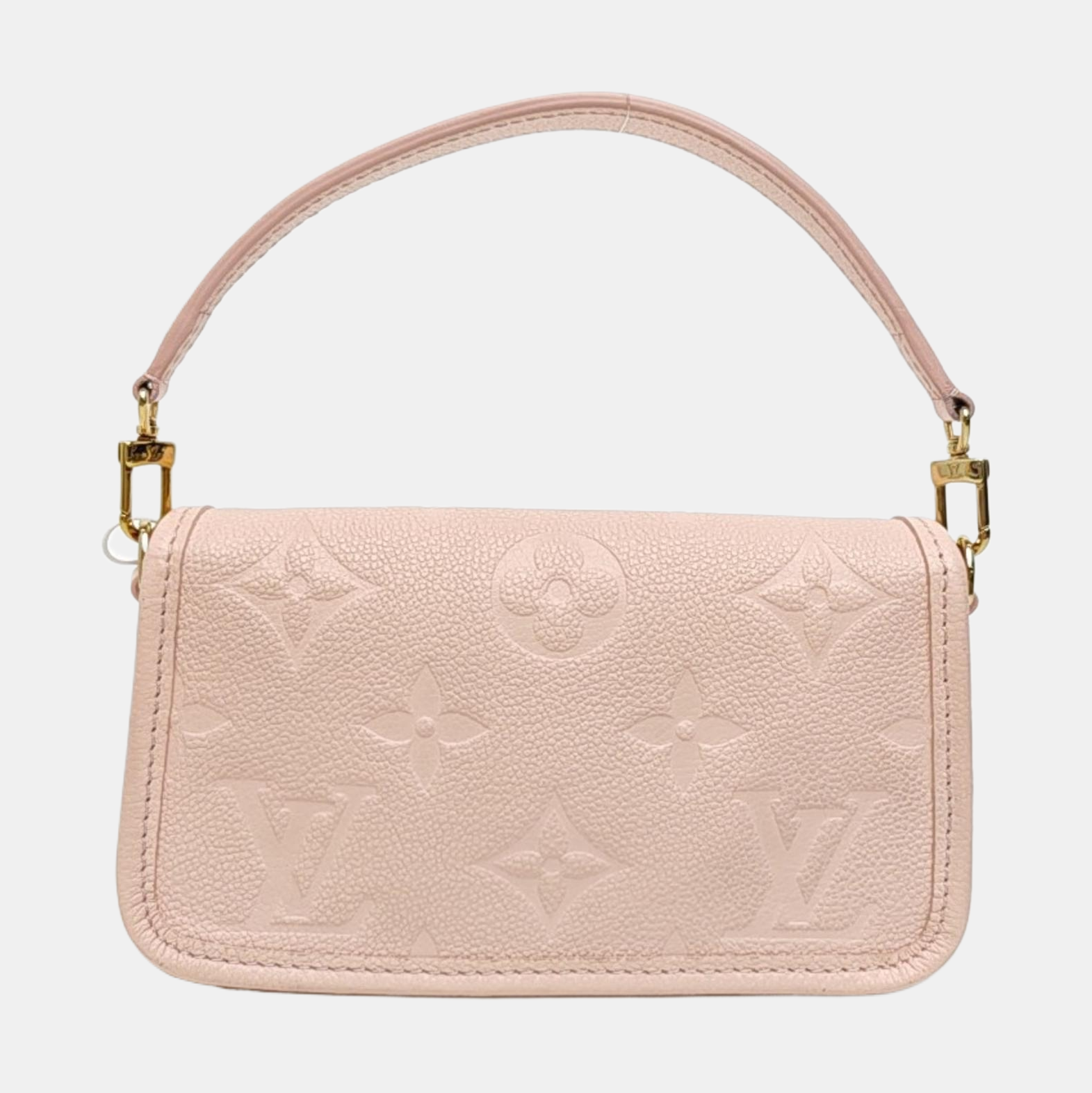 DIANE Nano Monogram Calfskin Pink
