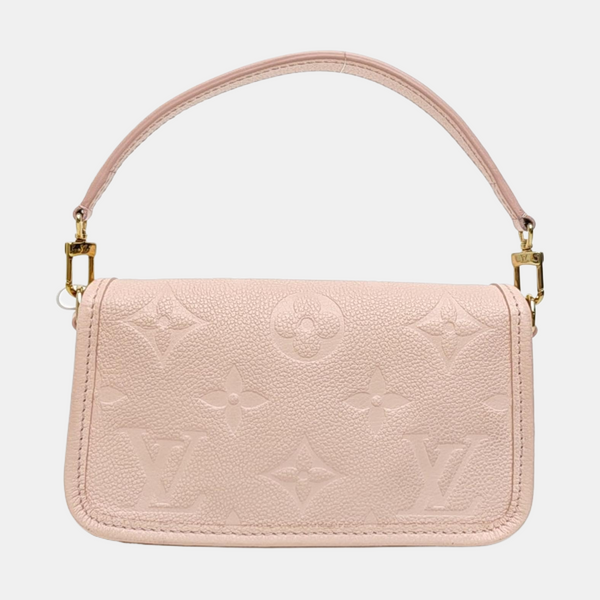 DIANE Nano Monogram Calfskin Pink