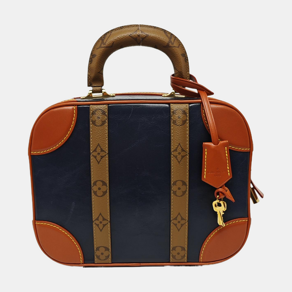 VALISETTE Monogram Calfskin Blue