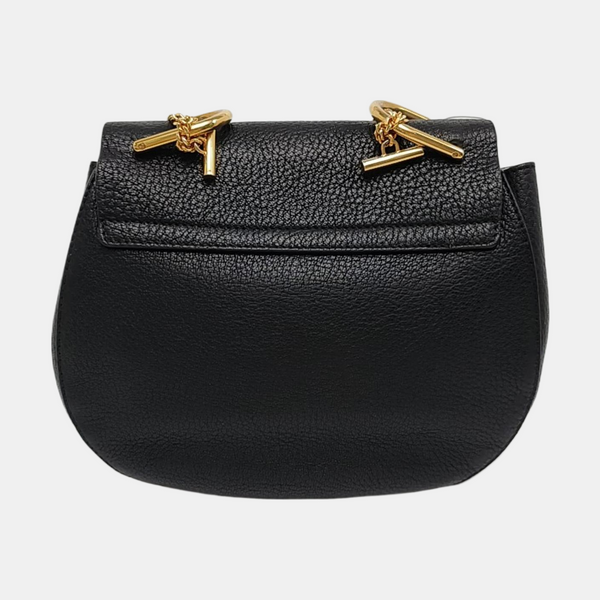 Drew Medium Calfskin Black
