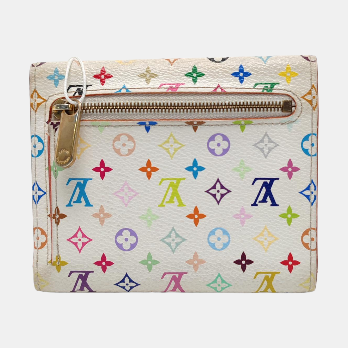 LV × TM KOALA Monogram Coated Canvas White Wallet