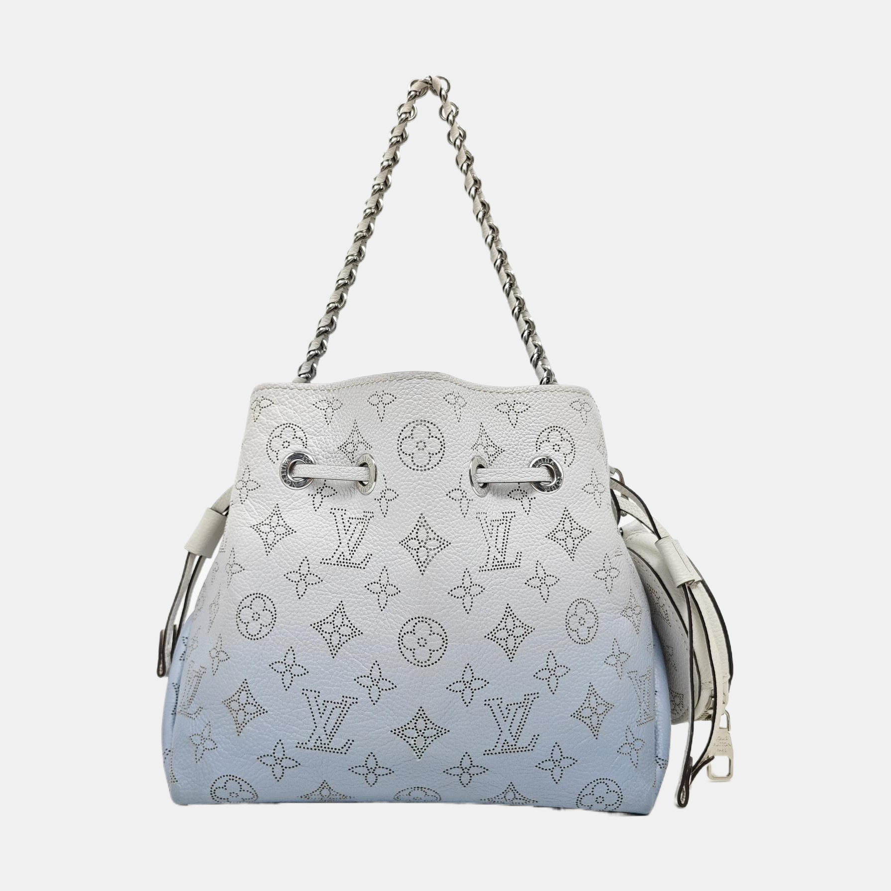 BELLA Monogram Calfskin Blue