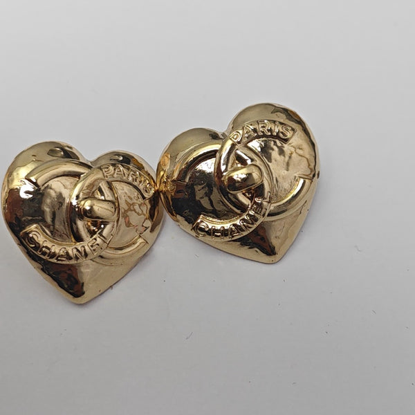 Metal Gold Stud Earrings